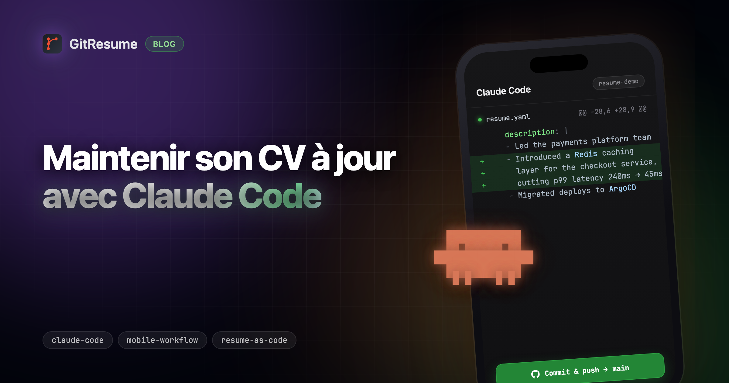 Faites de la mise à jour de votre CV une habitude avec Claude Code